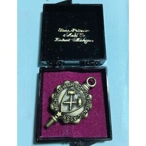 Michigan High School Forensic Association Pin/Medal New In Box!